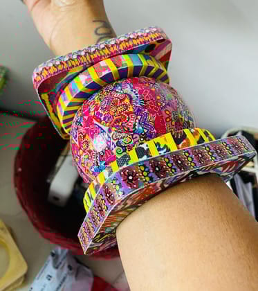 Banjara Bangle Set - E