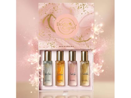 WOW Skin Science  Luxury Perfume Gift Set For Women Four Bestselling Scents in One - 4X20ml