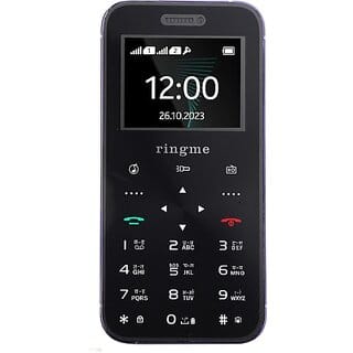 Ringme R1+ Pro (Dual Sim, 6.1 Cm (2.4 Inch) Display, 1800 Mah Battery, Purple)