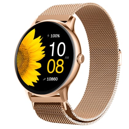Fire-Boltt Phoenix Ultra Smart Watch(BSW138) with 1.39"Inch Display, Bluetooth Calling, Metal Body with 120+ Sports Modes, SpO2- Gold
