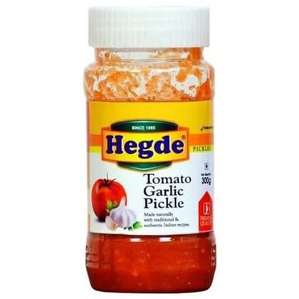 Hegde Tomato Garlic Pickle, 300 gm Hegde Tomato Garlic Pickle, 300 gm