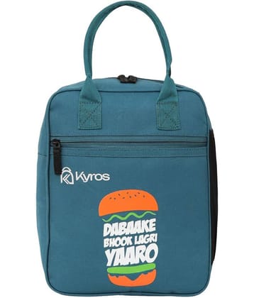 Kyros Green Polyester Lunch Bag Pack of 1