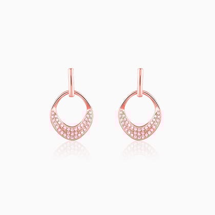 Rose Gold Nova Earrings
