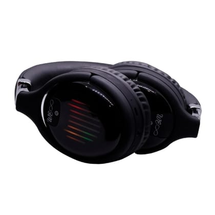 Walta Elite Beast Bluetooth On Ear Headphones MP3, FM & TF Card Reader with Mic, Upto 8 Hours Playback (Black)