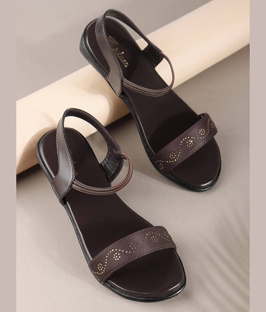 Picktoes Brown Women's Sandal Heels