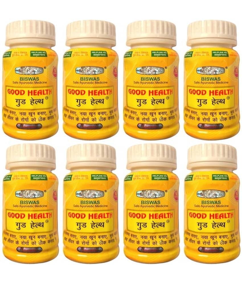 Dr. Biswas Good Health Ayurvedic Capsule Pack of 8