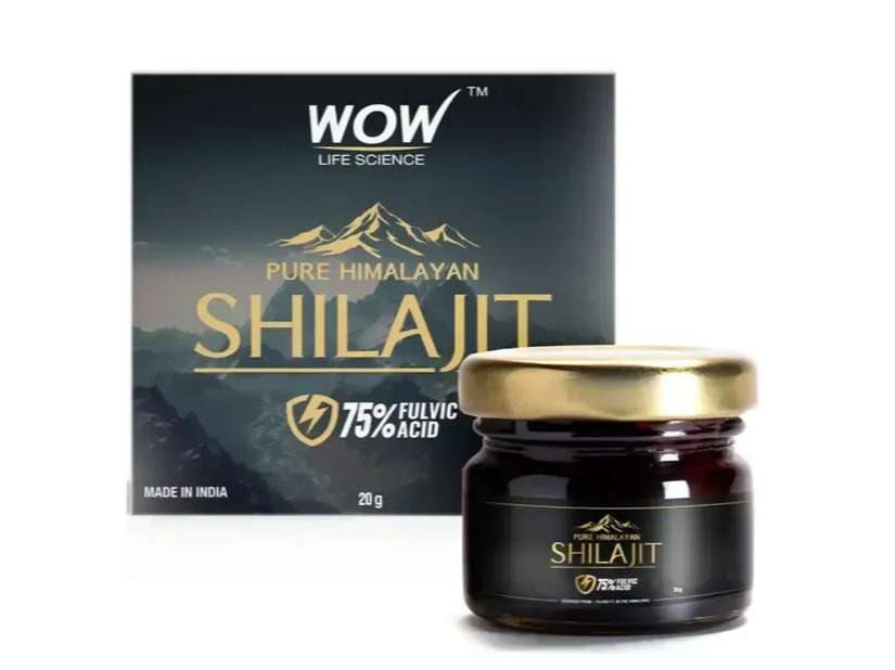 WOW Life Science Pure Himalayan Shilajit Resin  - 20 g