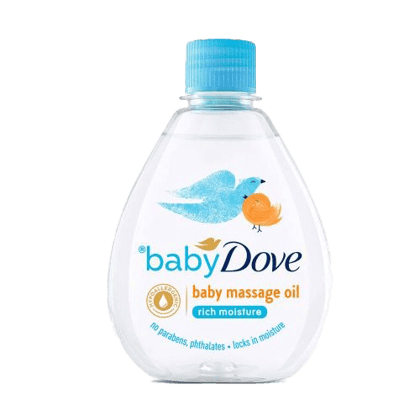 Baby Dove Massage Oil Rich Moisture 200ml