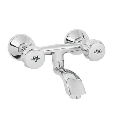 Ken Black Single Lever Wall Mixer with Tip-Tone Spout with Provision of Hand Shower