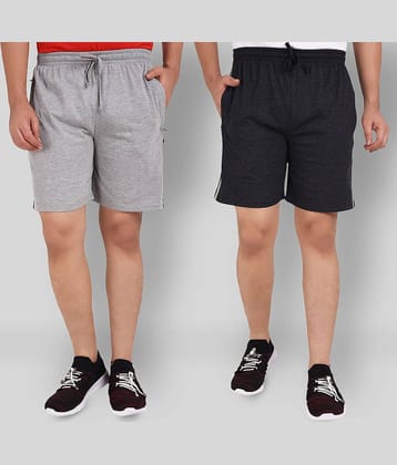 Neo Garments - Multi Cotton Men's Shorts ( Pack of 2 )