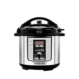 Pigeon Electra Electric Pressure Cooking System with 18 Pre-Set Menus, 6 litre