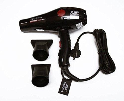 Chaoba Hair Dryer 2000W Professional Hot and Cold Hair Dryers with 2 Switch Speed Setting and Thin Styling Nozzle,Diffuser, for Men and Women (Standerd)