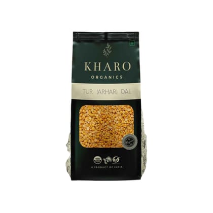 Kharo Organics Toor Dalarhar Dal 500 Gms
