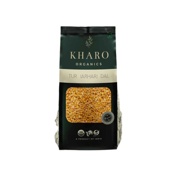 Kharo Organics Toor Dalarhar Dal 500 Gms