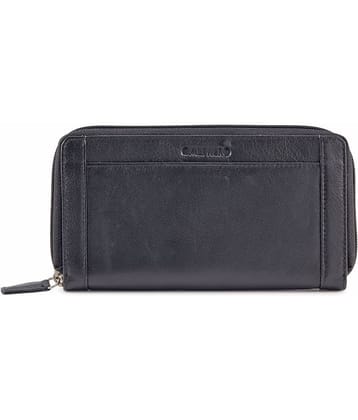 Calfnero Black Pure Leather Handbags Accessories