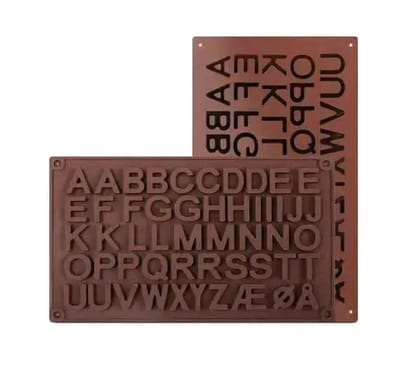 Alphabet Silicon Chocolate Mould