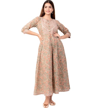 miravan - Multicolor Cotton Women's Anarkali Kurti