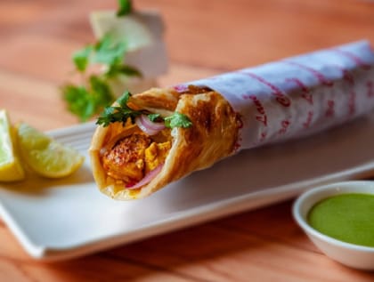 Paneer roll.