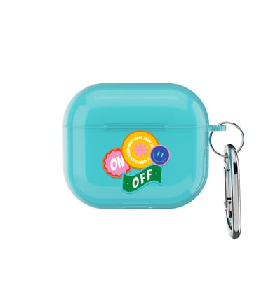 Moody AF - AirPods Gen 3-Aqua