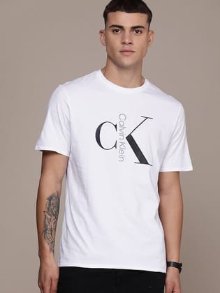 Original -Mens Half Sleeve C K Printed T-shirt-M