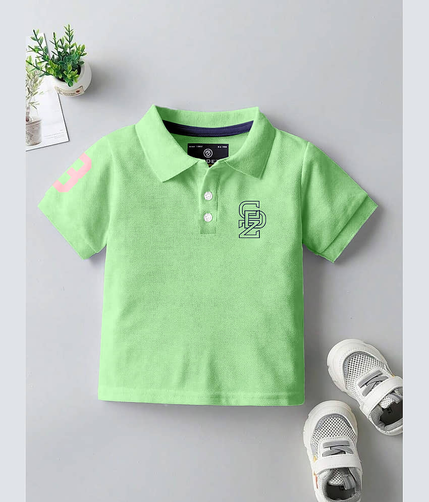 CODEZ Pack of 4 Boys Cotton Blend T-Shirt ( Green )