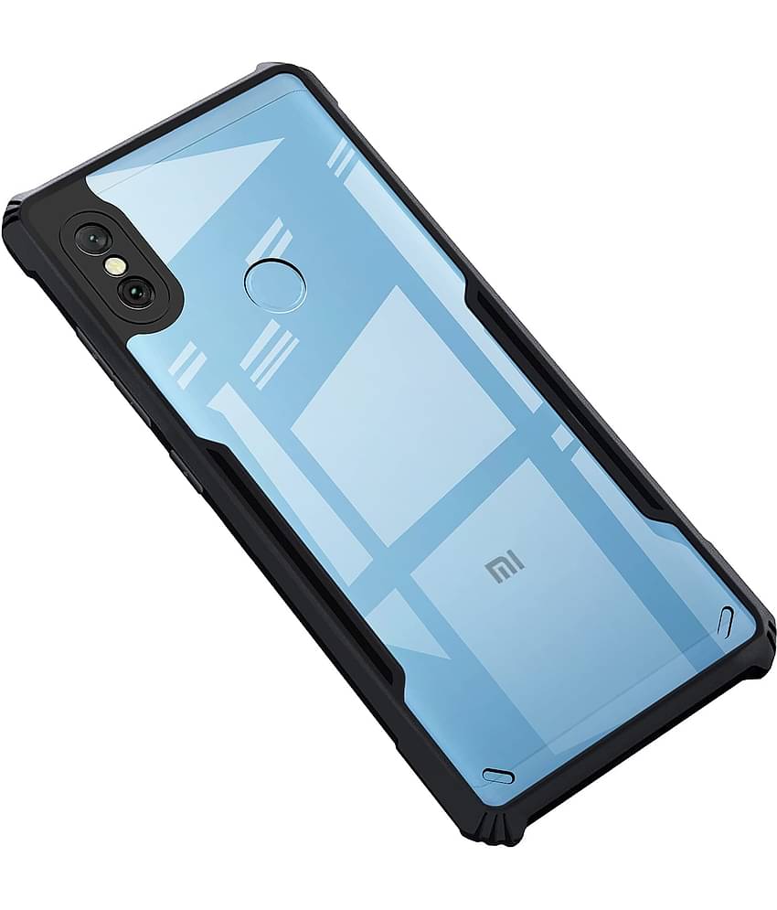 VAKIBO Plain Cases Compatible For Rubber Mi Redmi Note 6 Pro ( Pack of 1 )