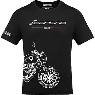 FastB Men Printed, Typography Round Neck Black T-Shirt