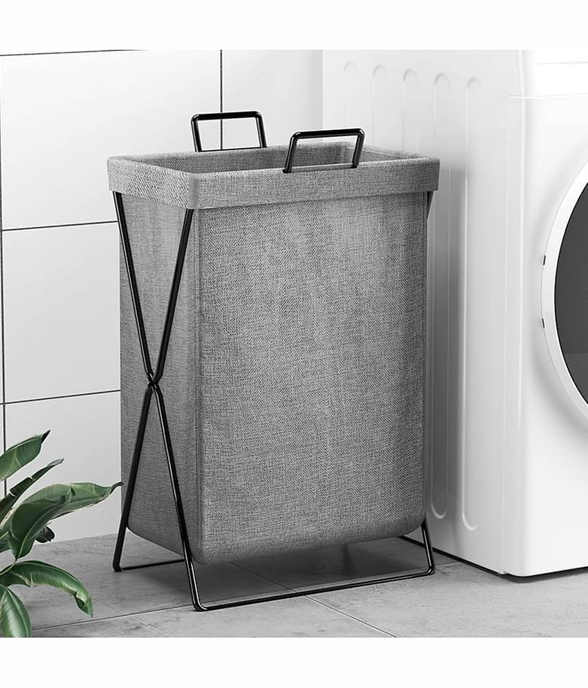 PrettyKrafts Grey Laundry Bags ( Pack of 1 )