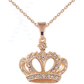 Crown Style Gold Plated Pendant