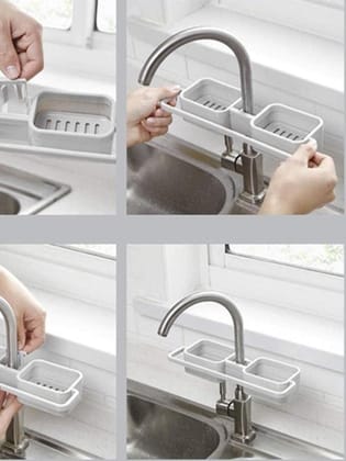 Market99 Kitchen Sink Caddy Sponge Holder