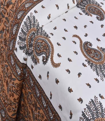 Paisley Pattern Cotton Bedsheet Set