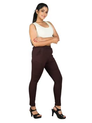 161RVT 4Cats Free Size Trendy Straight Pants - Black