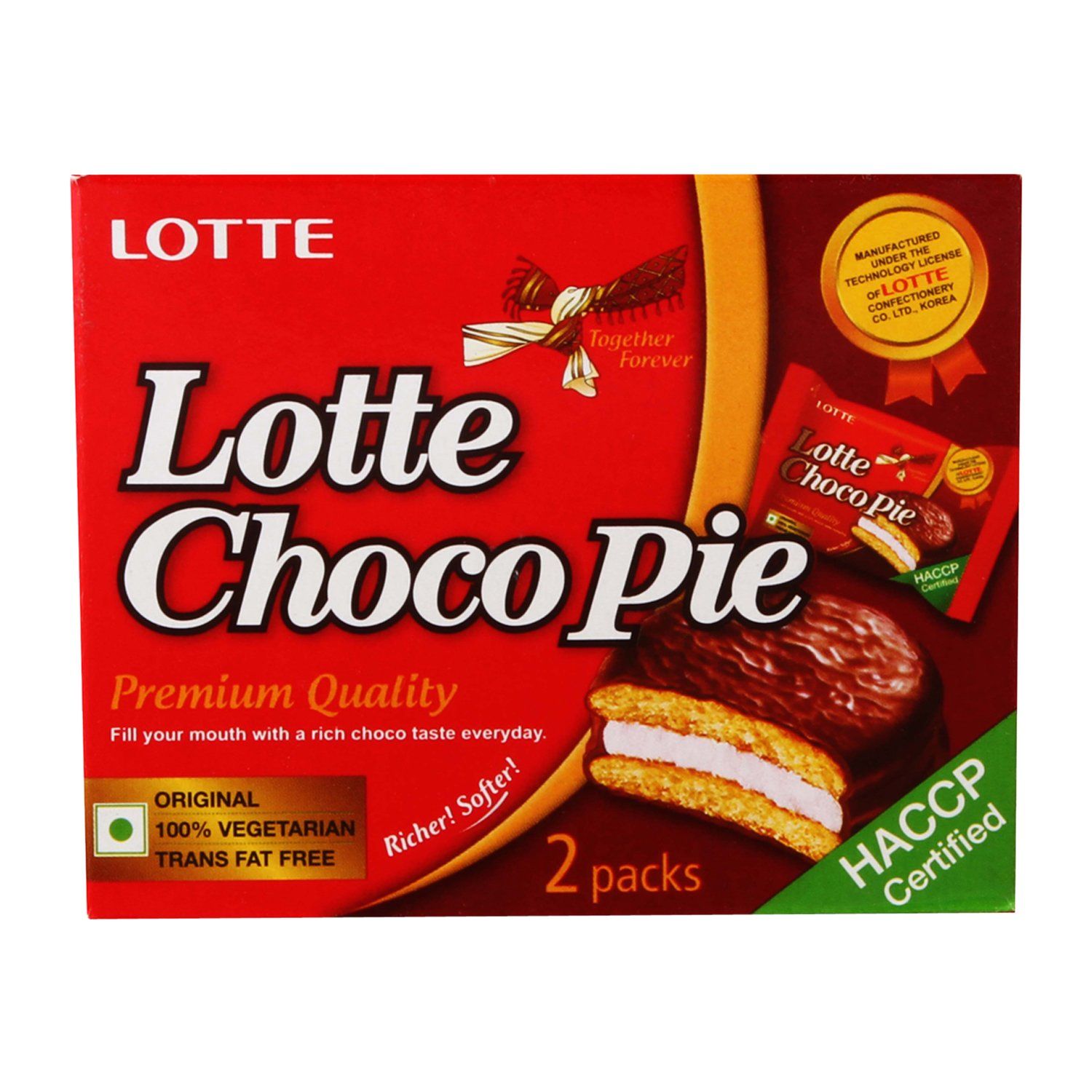 Lotte - Choco Pie, 56g Pouch
