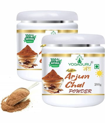 Yogaguru Mantr Arjun Ki Chaal Powder, Arjuna Bark, Arjun Chal Tree Chhal 400Gm