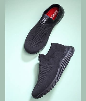 ASIAN MOONWALK-01 Black Men's Sports Running Shoes