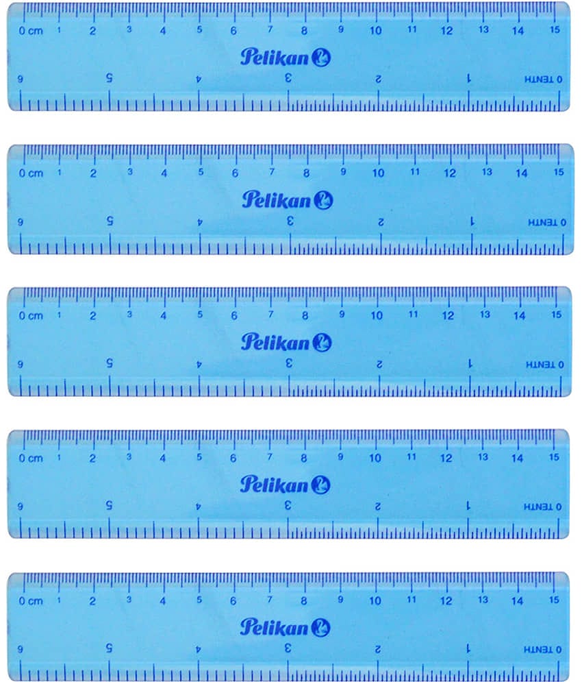 RULER  15 CM PACK OF 10