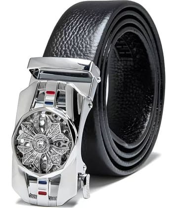 PlayHORN - Gray Leather Men's Party Belt ( Pack of 1 )