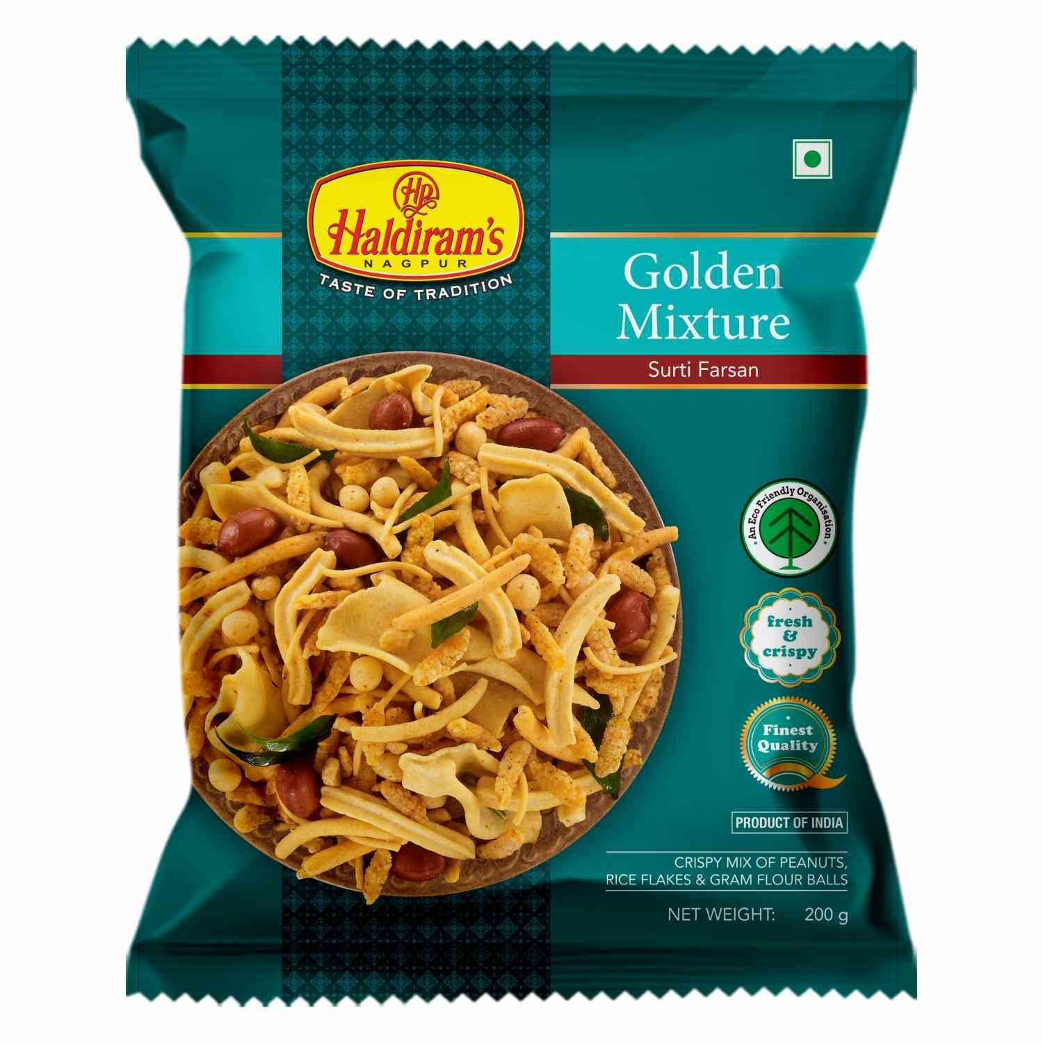 Haldiram Golden Mix 200 Gm - Pack of 60