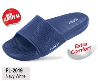 Flite FL2019 Navy White G No 7 Mens Slides