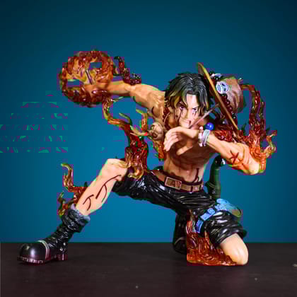 PORTGAS D. ACE FLAME ACTION FIGURE (19 CM HEIGHT) - ONE PIECE