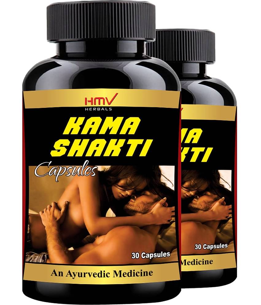 HMV Herbals Kama Shakti Power Booster Herbal Capsule 60 no.s Pack Of 2
