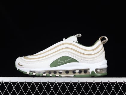 NikeMens Air Max 97 AM97 - Sail Treeline-Euro 41