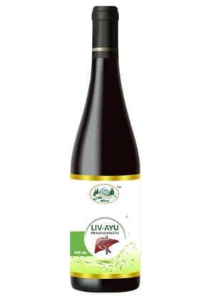 BHABHUTI HERBAL LIV-AYU Pravahi Kwath: Ayurvedic Herbal Tonic for Liver Health, Detox, Digestion, and Overall Wellness