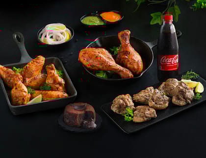Any 3 Boxes Of Bhatti Chicken [FREE Coke & Choco Lava Cake]