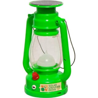 SOLAR UNIVERSE INDIA SUI LED Solar Lantern, Emergency Light & Lamp - Lalu - Green 5 hrs Lantern Emergency Light