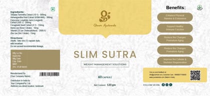 Slim Sutra- A Natural weight loss product
