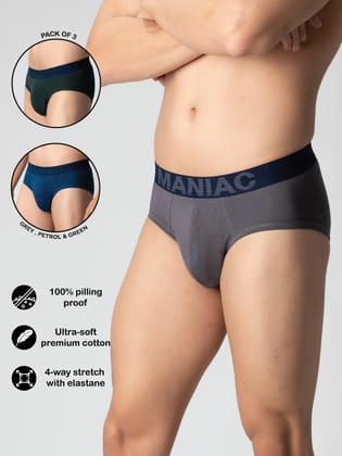 Cotton Brief Pack of 3-S