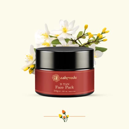 Ashpveda D-Tan Face Pack - 50 Gram