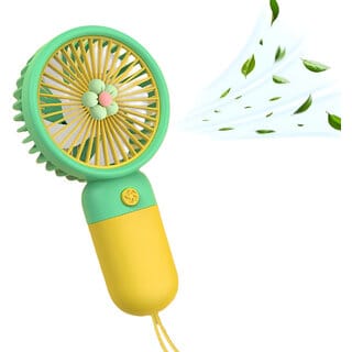 Charkee USB FanAssorted Pack of 1 Rechargeable Mini Portable Handal Fan