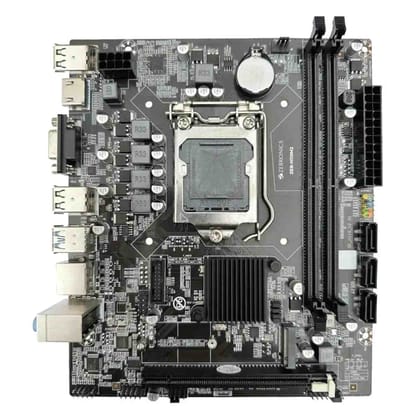 ZEBRONICS H110M2 Micro-ATX Motherboard for LGA 1151 Socket, Supports Intel 6th, 7th, 8th & 9th Generation Processors, NV